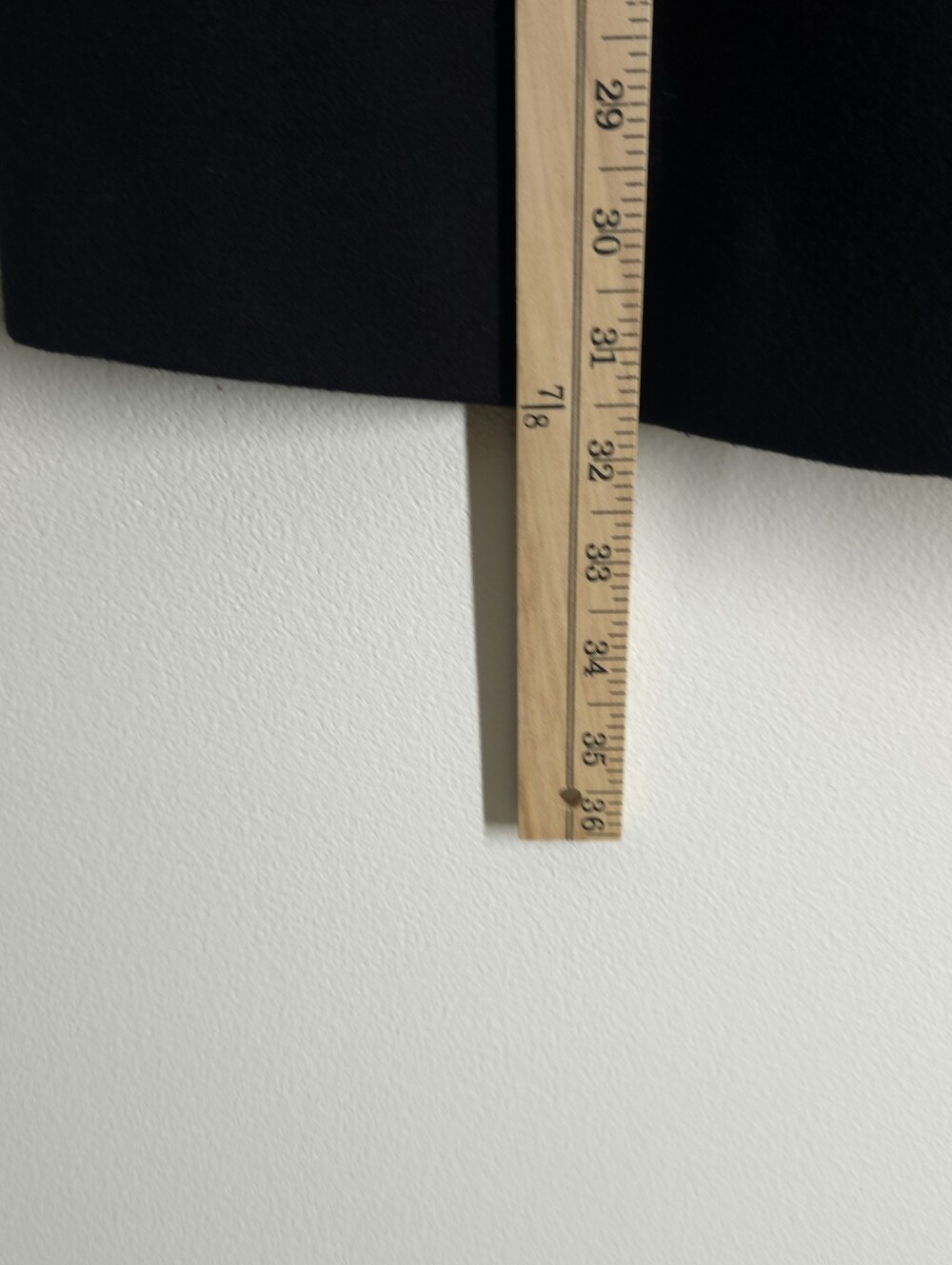 Calvin Klein Wool Blend Zip Front Coat Size 10 Black - Picture 7 of 7